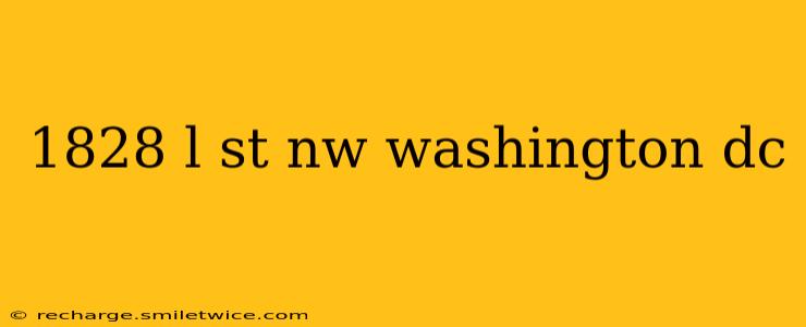 1828 l st nw washington dc
