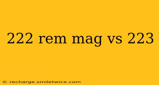 222 rem mag vs 223