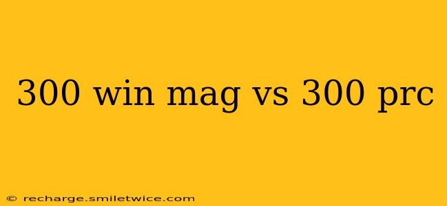 300 win mag vs 300 prc
