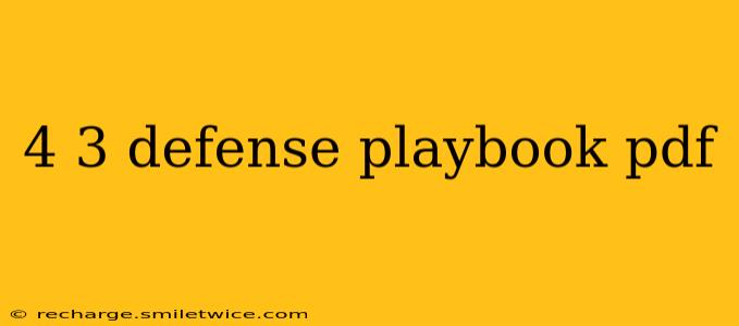 4 3 defense playbook pdf