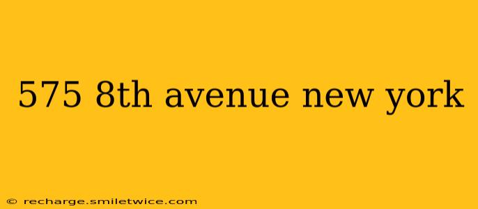 575 8th avenue new york