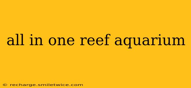 all in one reef aquarium