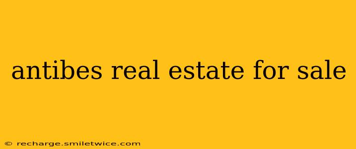 antibes real estate for sale