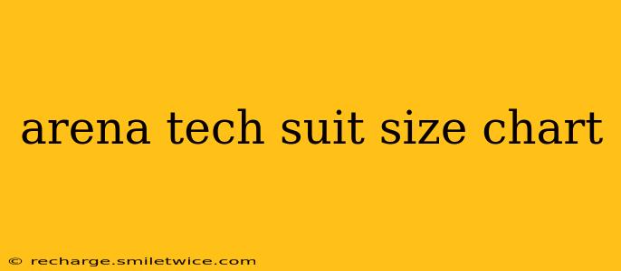 arena tech suit size chart