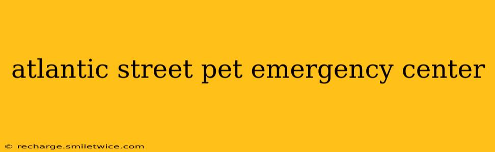 atlantic street pet emergency center