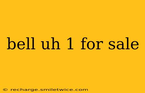 bell uh 1 for sale