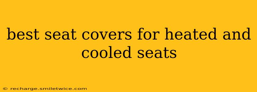 best seat covers for heated and cooled seats