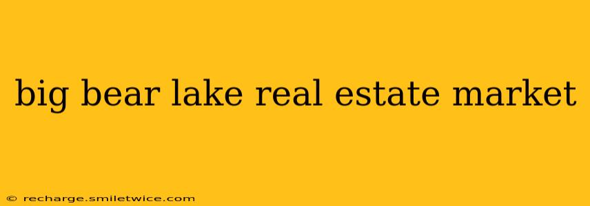 big bear lake real estate market