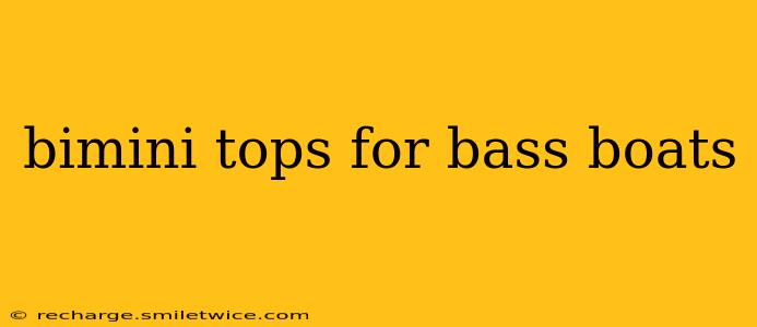 bimini tops for bass boats