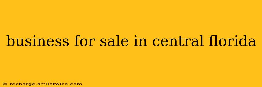 business for sale in central florida