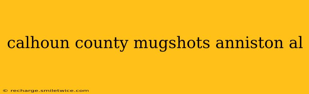 calhoun county mugshots anniston al