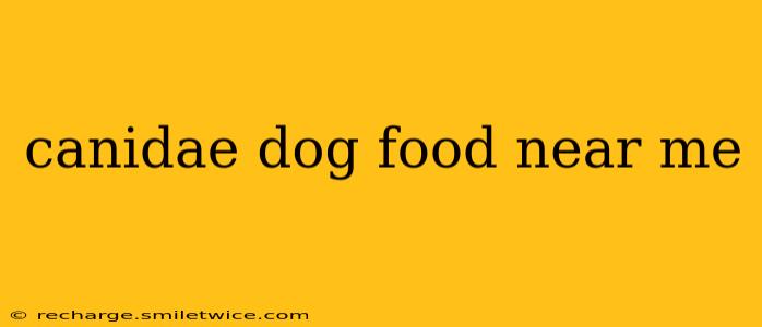 canidae dog food near me