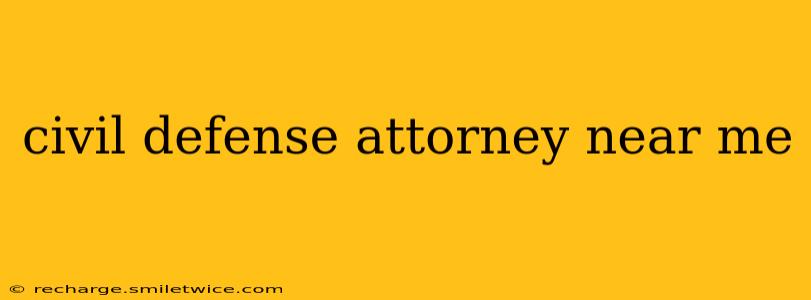 civil defense attorney near me