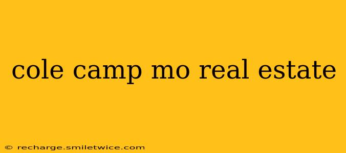 cole camp mo real estate