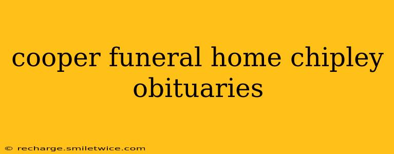 cooper funeral home chipley obituaries
