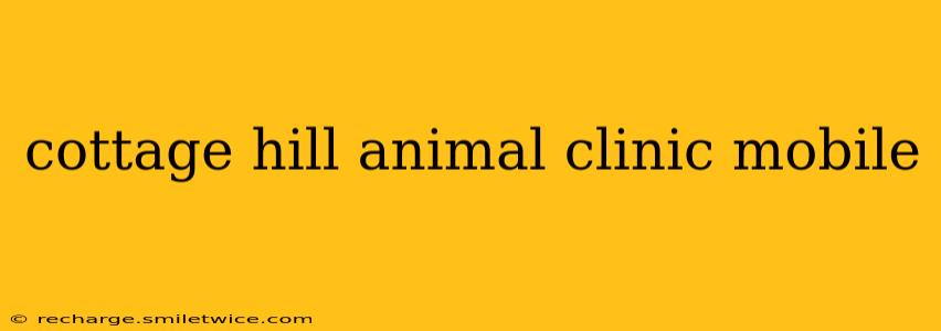 cottage hill animal clinic mobile