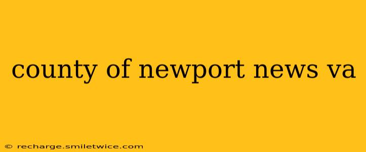 county of newport news va