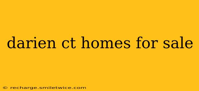 darien ct homes for sale