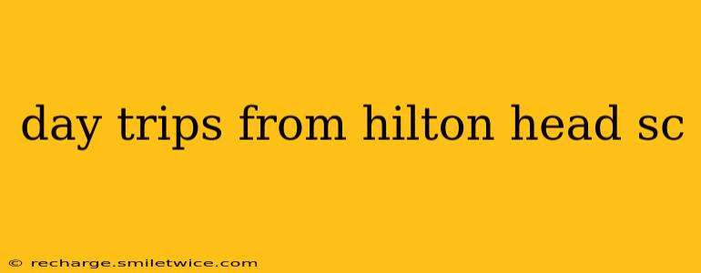 day trips from hilton head sc