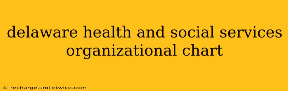 delaware health and social services organizational chart
