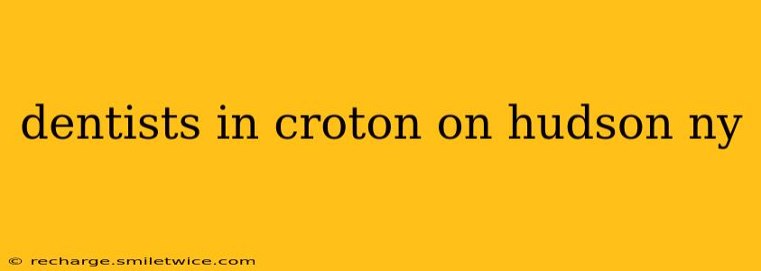 dentists in croton on hudson ny