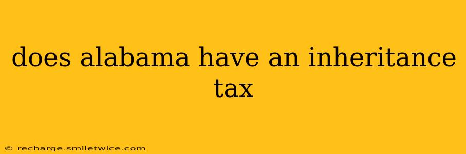 does alabama have an inheritance tax
