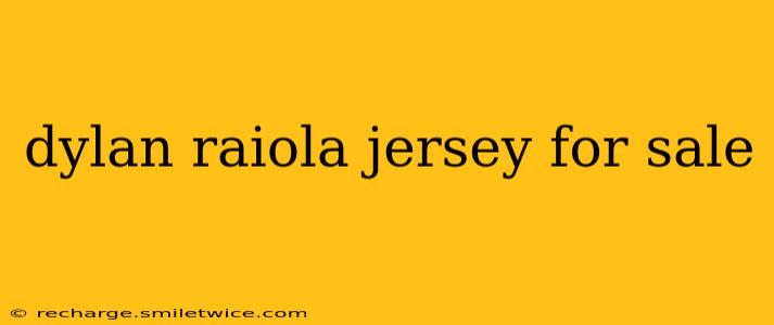 dylan raiola jersey for sale
