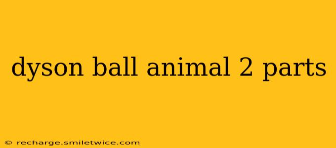 dyson ball animal 2 parts