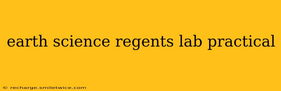 earth science regents lab practical