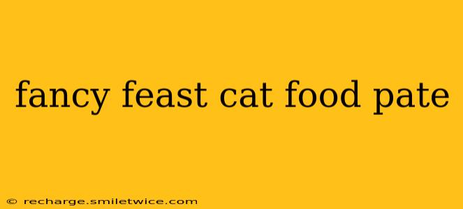 fancy feast cat food pate