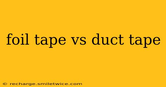 foil tape vs duct tape
