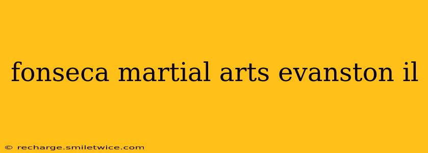 fonseca martial arts evanston il