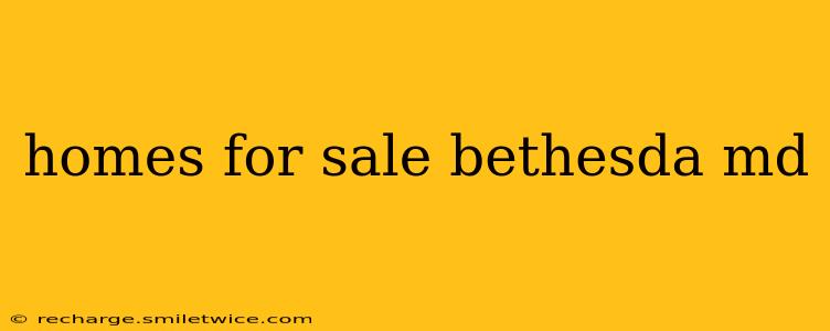 homes for sale bethesda md