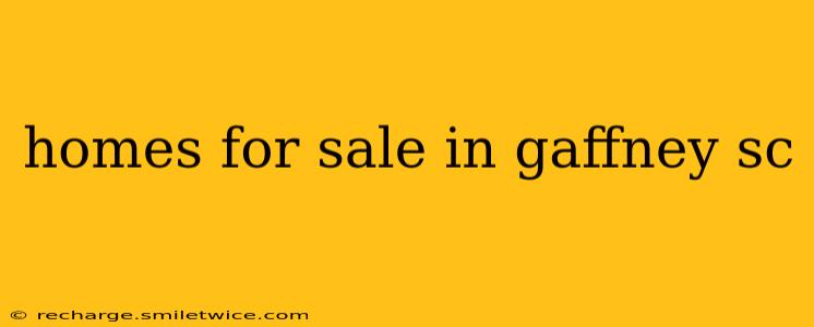 homes for sale in gaffney sc