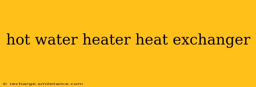 hot water heater heat exchanger