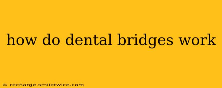 how do dental bridges work