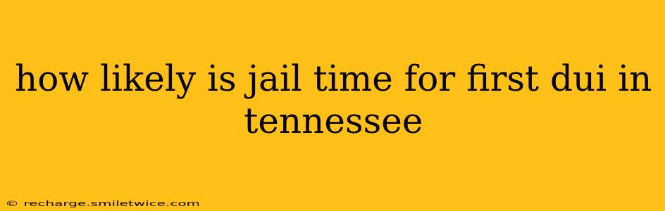 how likely is jail time for first dui in tennessee