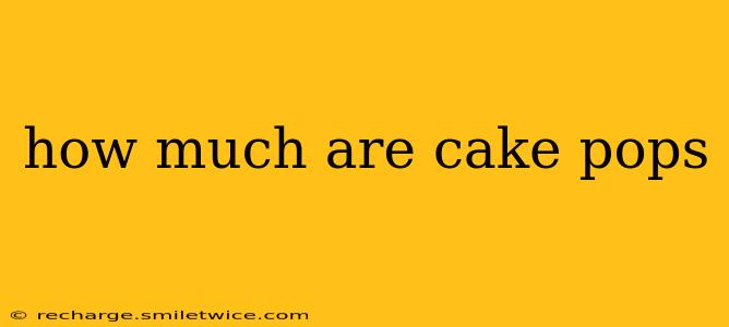 how much are cake pops