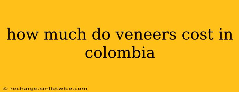how much do veneers cost in colombia