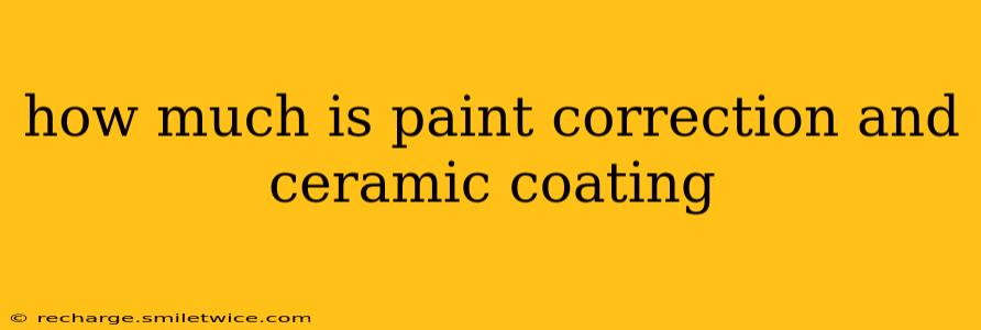 how much is paint correction and ceramic coating