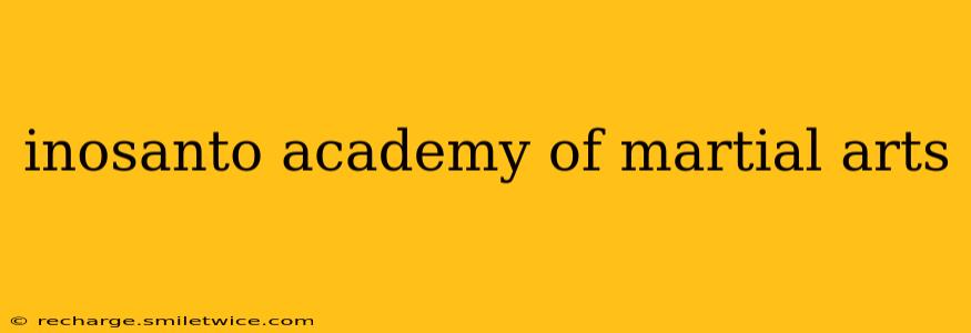 inosanto academy of martial arts