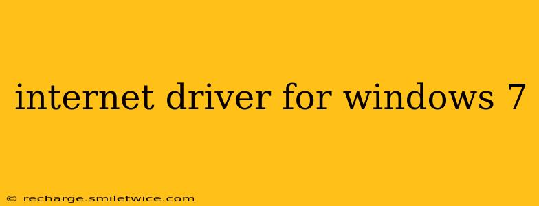internet driver for windows 7