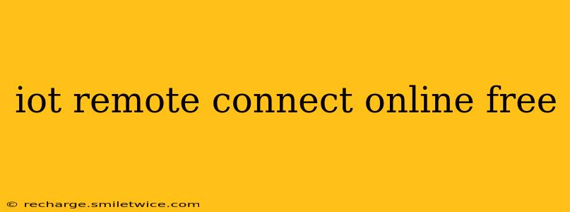 iot remote connect online free