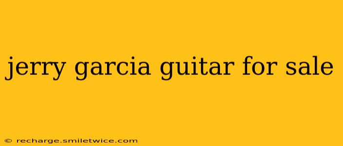 jerry garcia guitar for sale