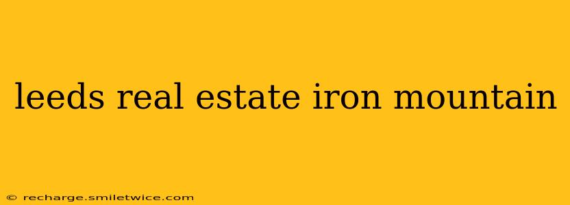 leeds real estate iron mountain