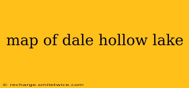 map of dale hollow lake