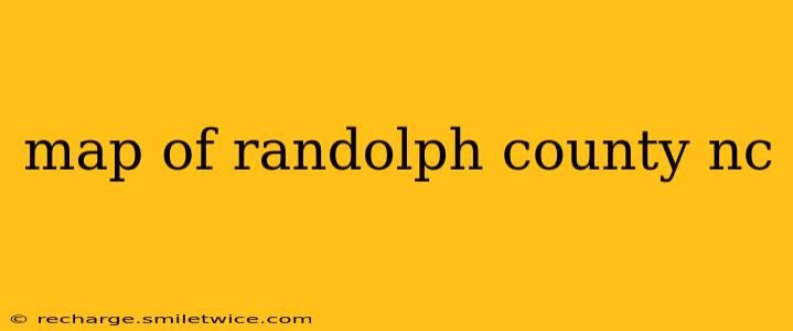 map of randolph county nc