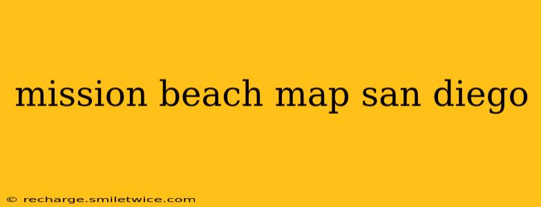 mission beach map san diego