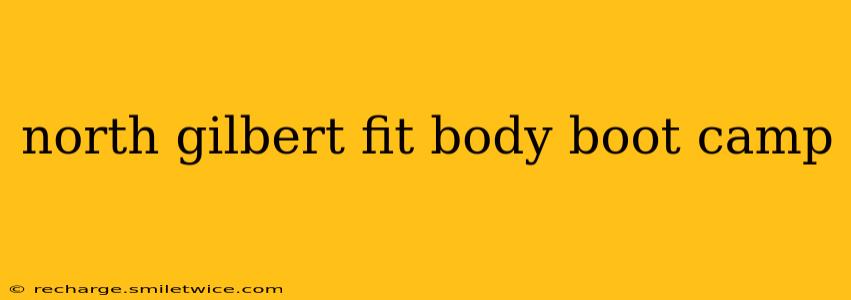 north gilbert fit body boot camp