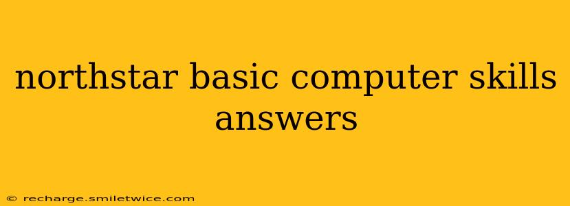 northstar basic computer skills answers